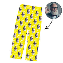 Load image into Gallery viewer, Father&#39;s Day Custom Photo Pajamas Pants #1 Papa
