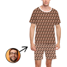 Load image into Gallery viewer, Custom Photo Pajamas For Men Mash Face

