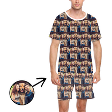 Load image into Gallery viewer, Custom Photo Pajamas For Men Whole Photo
