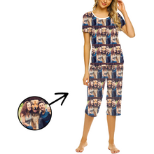 Load image into Gallery viewer, Custom Photo Pajamas For Women Whole Photo
