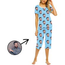 Load image into Gallery viewer, Custom Photo Pajamas For Women My Loved One&#39;s Face
