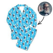 Load image into Gallery viewer, Father&#39;s Day Custom Photo Pajamas I Love Dad
