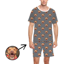 Load image into Gallery viewer, Custom Photo Pajamas For Men I Love My Dog
