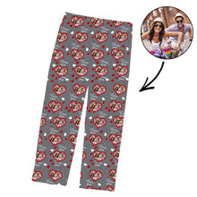 Load image into Gallery viewer, Father&#39;s Day Custom Photo Pajamas Pants Love You
