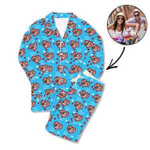 Father's Day Custom Photo Pajamas Love You