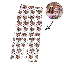 Load image into Gallery viewer, Father&#39;s Day Custom Photo Pajamas Pants Love You
