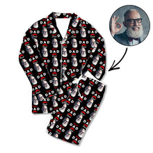 Load image into Gallery viewer, Father&#39;s Day Custom Photo Pajamas Best Dad
