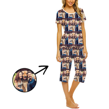 Load image into Gallery viewer, Custom Photo Pajamas For Women Whole Photo
