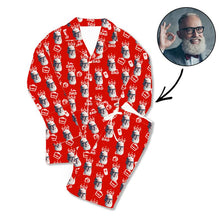 Load image into Gallery viewer, Father&#39;s Day Custom Photo Pajamas I Love Dad
