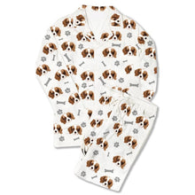 Load image into Gallery viewer, Custom Photo Pajamas Dog Footprint - Make Custom Gifts
