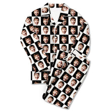 Load image into Gallery viewer, Custom Photo Pajamas Black And White - Make Custom Gifts
